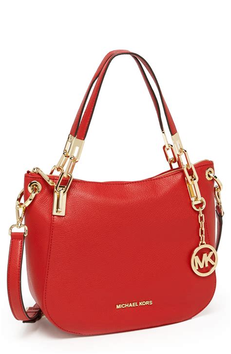 michael kors bags faded red|Michael Kors red purse outlet.